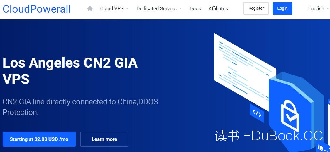 CloudPowerall：$24.99/年 1核 KVM/512MB 20G/SSD 500G/50Mbps 1IP 香港/洛杉矶CN2 GIA