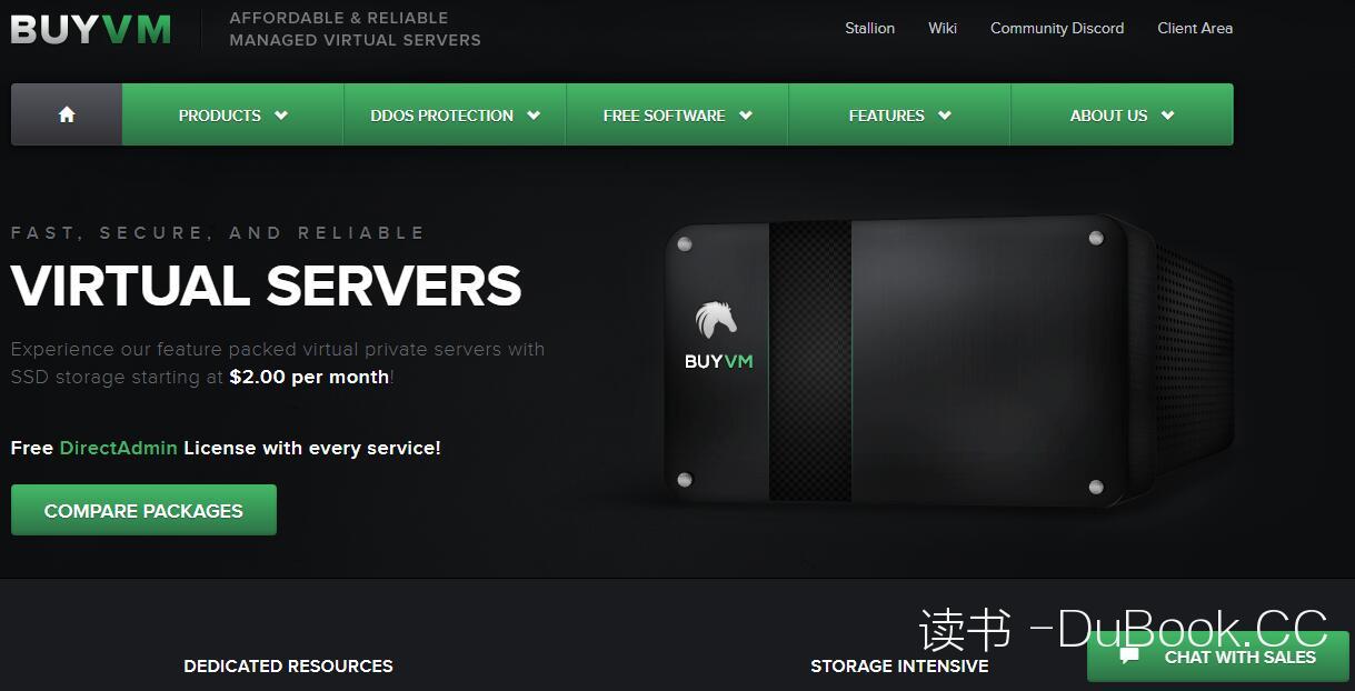 BuyVM：$2/月 1核 KVM/512MB 10G/SSD 不限/1Gbps 拉斯维加斯 可选CN2GIA 免费DirectAdmin 硬盘1T/$5/月